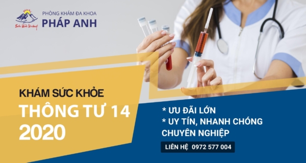 Gói Khám Sức Khỏe Theo Thông Tư 14/TT-BYT