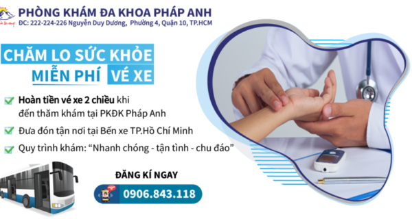 CHĂM LO SỨC KHỎE, MIỄN PHÍ VÉ XE