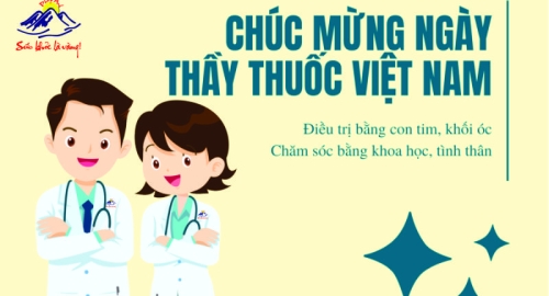 Chúc mừng ngày Thầy thuốc Việt Nam 27/02