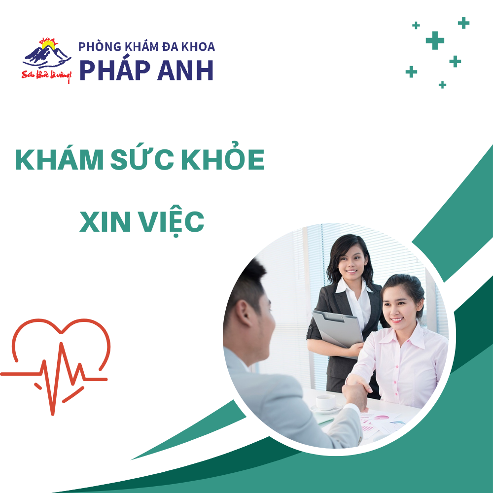 Gói khám sức khỏe xin việc