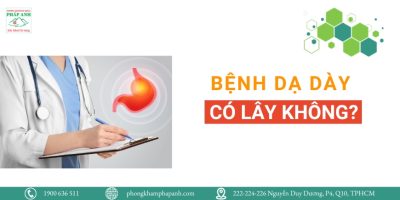 Bệnh dạ dày có lây không?